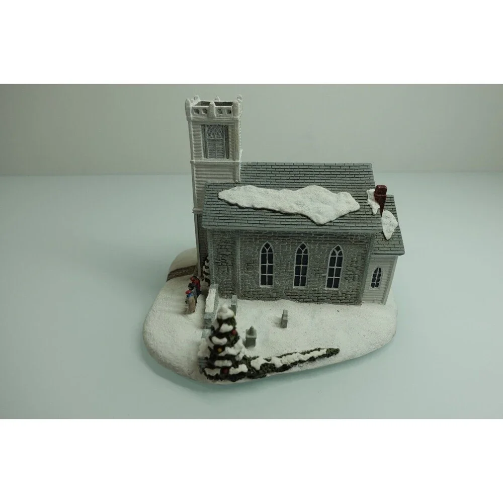 Hawthorne Carolers in the Churchyard Architectural Sculpture 82293 Signed Number